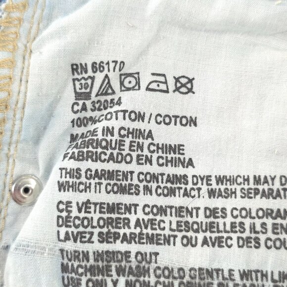 BDG HIGH RISE DREE CHEEKY SHORTS WOMEN'S SIZE 29 W STUDDED VINTAGE WASH *FLAWS* - Picture 16 of 16